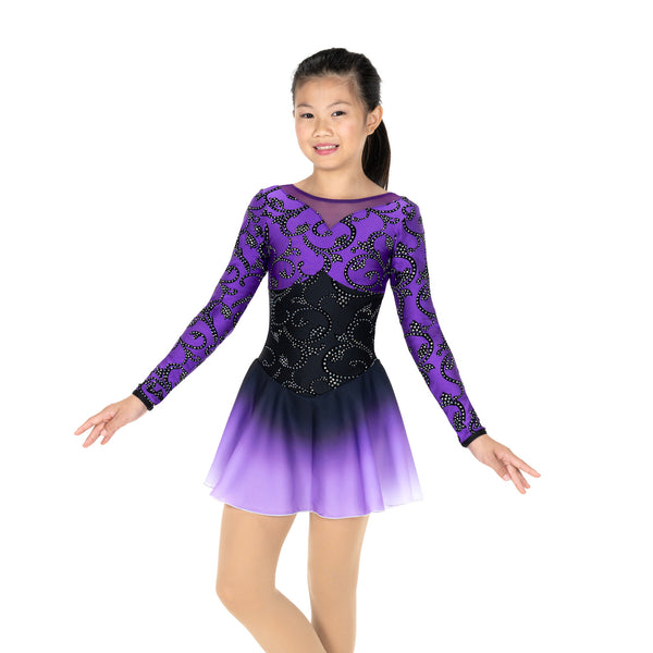 Jerry's Night Violets #638 Skating Dress
