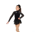 Jerry's Starbrite #646 Beaded Skating Dress - Black