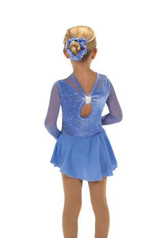 Jerry's Ready to Ship Treasures #649 Skating Dress - Periwinkle Blue