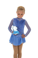 Jerry's Ready to Ship Treasures #649 Skating Dress - Periwinkle Blue
