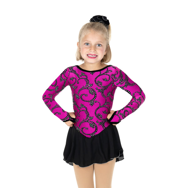 Jerry's Triple Twirl #653 Skating Dress - Pink
