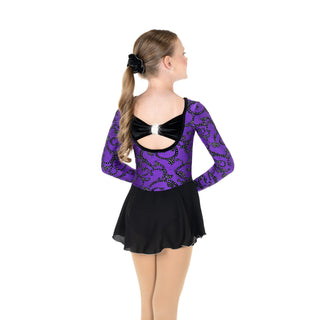 Jerry's Triple Twirl #653 Skating Dress - Purple - Northern Ice and Dance