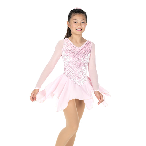 Jerry's Clear Ice #687 Skating Dress - Ice Pink