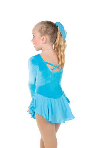 Jerry's Skatesong #688 Skating Dress - Sky Blue - Northern Ice and Dance