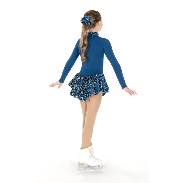 Jerry's Fancy #696 Fleece Skating Dress - Ocean Teal