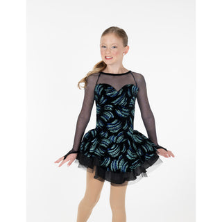 Jerry's Ballet Noir #736 Skating Dress - Northern Ice and Dance