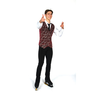 Jerry's Ready to Ship Men's Skating Vest - Deep Claret