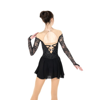 Aurora Ice Lavalier Beaded Skating Dress