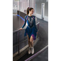 Aurora Ice Ice Deco Beaded Skating Dress - Teal/Amethyst