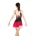 Aurora Ice Cherry Bombe Beaded Skating Dress