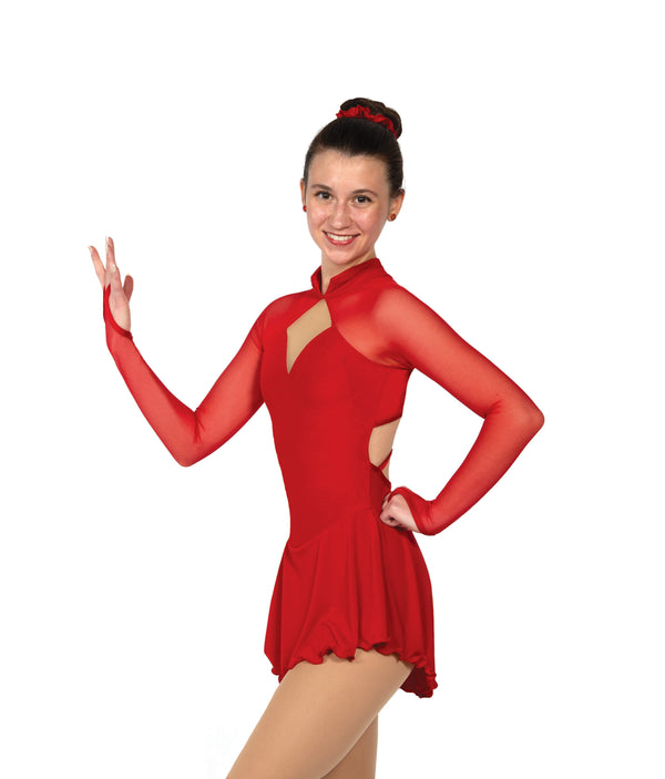 Solitaire Strappy Unbeaded Skating Dress