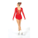 Solitaire Deep V Lite X-Crystals Skating Dress - 3 Colors - Northern Ice and Dance