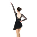 Solitaire Swoosh Skating Dress - Black