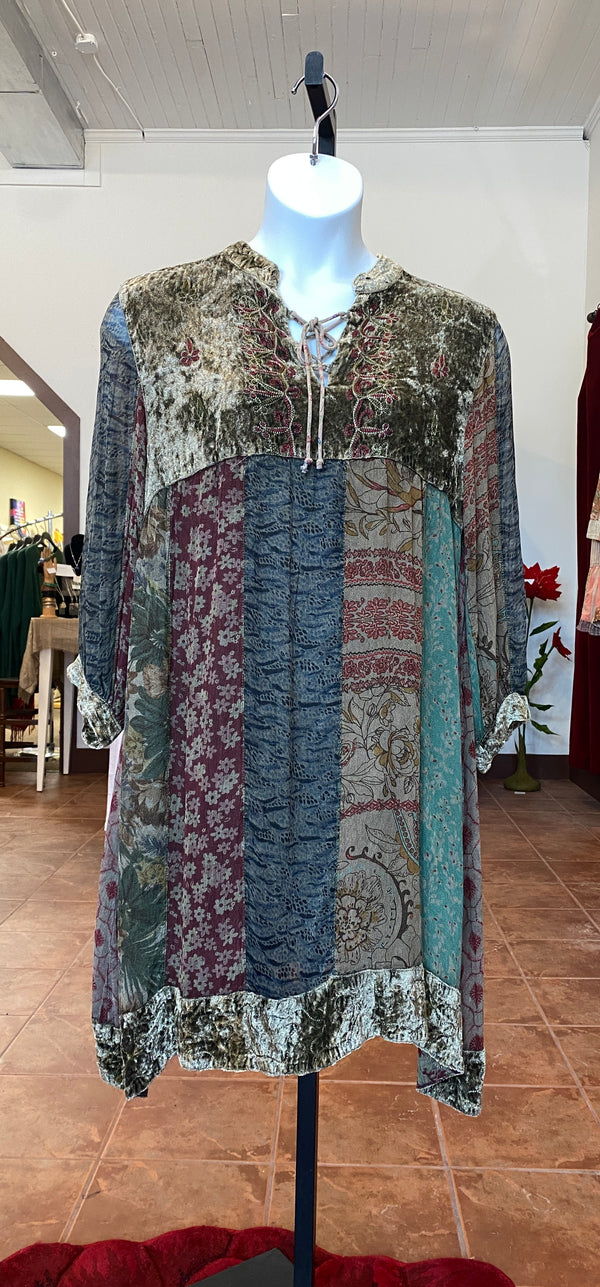 Ready to Ship Babydoll Curvy Dress - Northern Ice and Dance