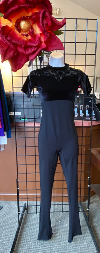 Jerry's Ready to Ship Velvet Burnout Catsuit