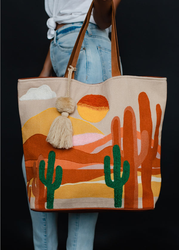 Panache Ready to Ship Desert Tote Bag