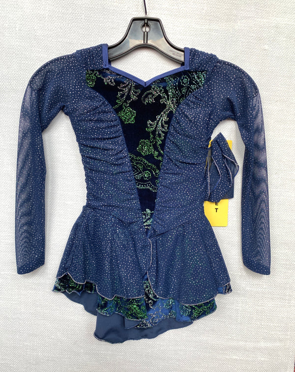 Jerry's Ready to Ship Wavy Navy Blue #150 Skating Dress