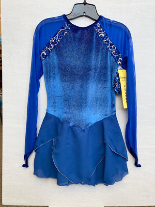 Jerry's Ready to Ship Jewel Blue #69 Skating Dress