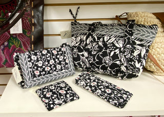 Ready to Ship Newport Sunglasses Case - Black Floral