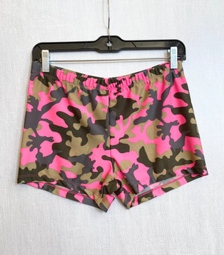 Balera Ready to Ship Pink Camo Shorts