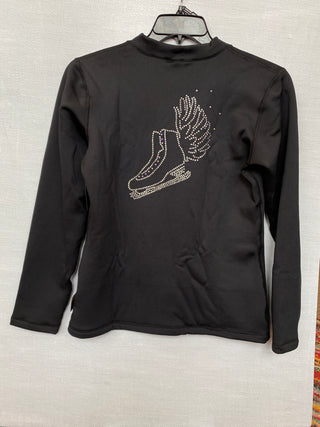 Jerry's Ready to Ship Winged Skates Fleece Jacket - Northern Ice and Dance