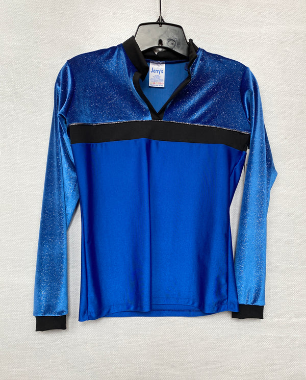 Jerry's Ready to Ship Men's Boxed in Blue Skating Shirt
