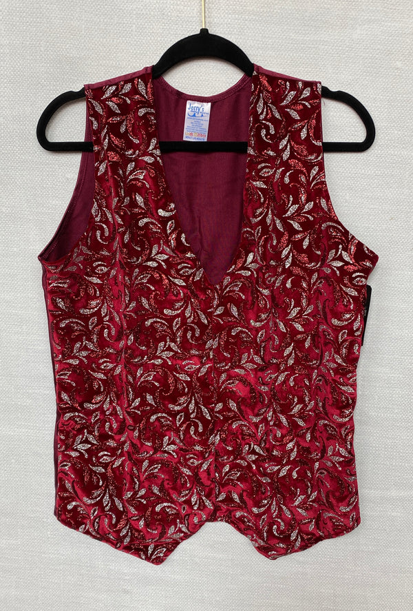 Jerry's Ready to Ship Men's Skating Vest - Deep Claret