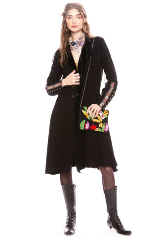 Aratta Ready to Ship Heart of Autumn Coat - Black