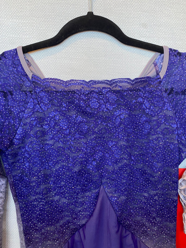 Jerry's Ready to Ship Kissed by Mist #587 Skating Dress