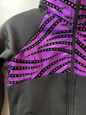 Jerry's Ready to Ship Tiger Tail Fleece Jacket - Purple