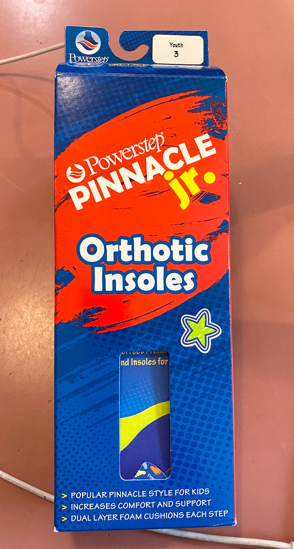 PowerStep Ready to Ship Pinnacle Jr Orthotic Insole - Northern Ice and Dance