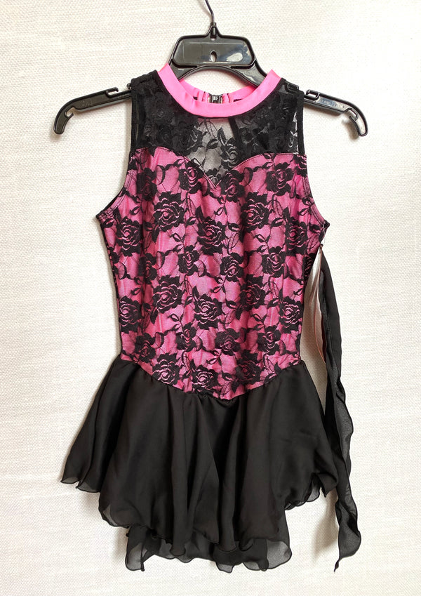 Jerry's Ready to Ship Overlace #651 Skating Dress - Rose