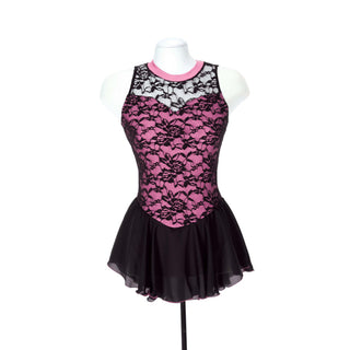 Jerry's Ready to Ship Overlace #651 Skating Dress - Rose