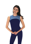 Jerry's Ready to Ship Tonal Supplex Beaded Tank - Navy - Northern Ice and Dance