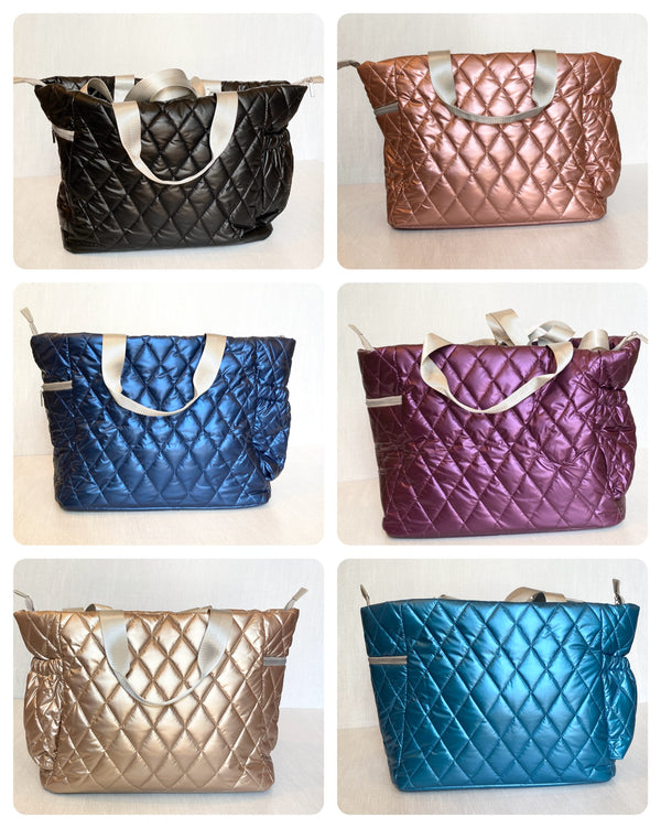 Jerry's Quilted Puffer Bag Colors