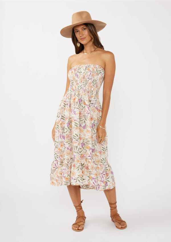 Ready to Ship Convertible Smocked Dress
