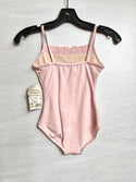 Capezio Ready to Ship Pink Ruffle Camisole Leotard