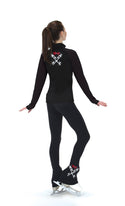 Jerry's Crossed Blades Fleece Skating Jacket - Red Bow