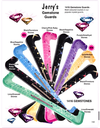 Buy purple-w-amethyst Jerry's Gemstone Skate Guards - 9 Colors