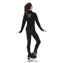 Jerry's Ready to Ship Crossed Blades Fleece Jacket - Blue Diamond - Northern Ice and Dance