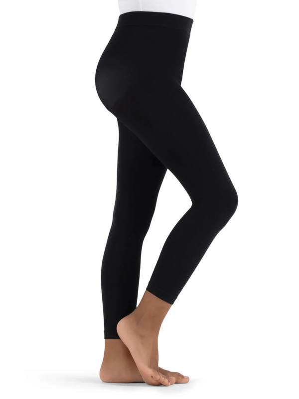 Capezio Ready to Ship Footless Tights - Black