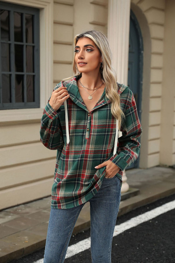 Ready to Ship Plaid Pullover