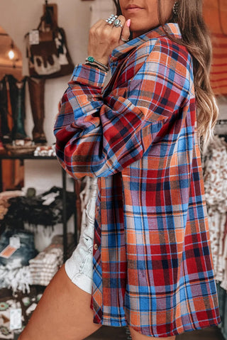 Ready to Ship Flannel Button Down Shirt