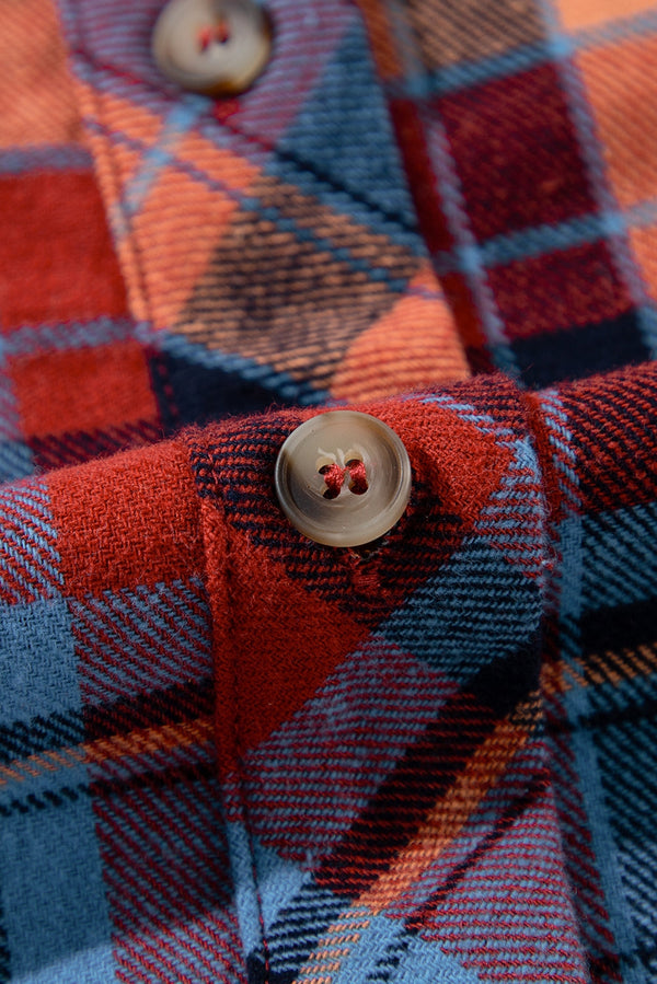 Ready to Ship Flannel Button Down Shirt