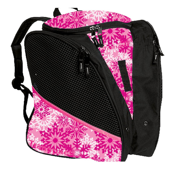 Transpack Ice Skating Bag - Pink Snowflake - Northern Ice and Dance