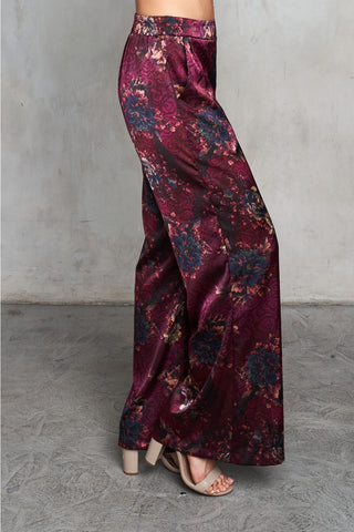 Ready to Ship Satin Palazzo Pants