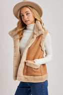 Ready to Ship Faux Shearling Vest