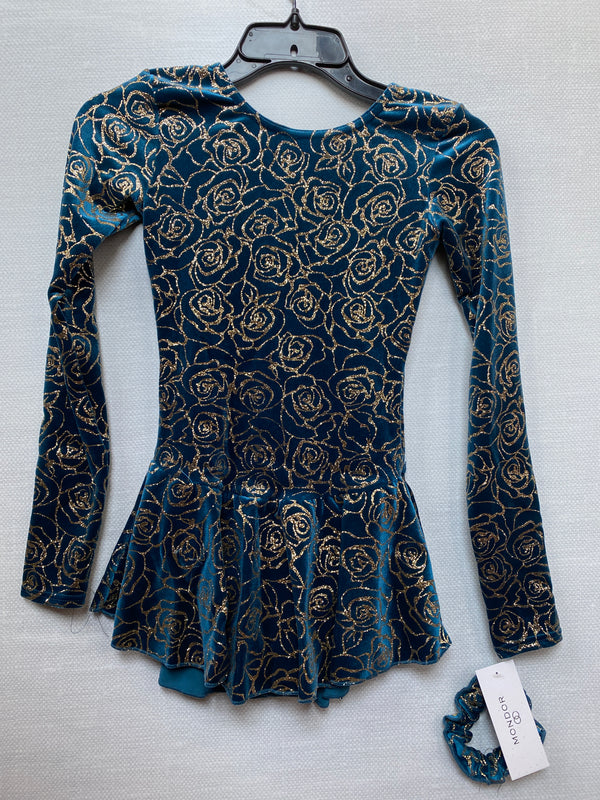 Mondor Born to Skate #2723 Skating Dress - Rose Gold