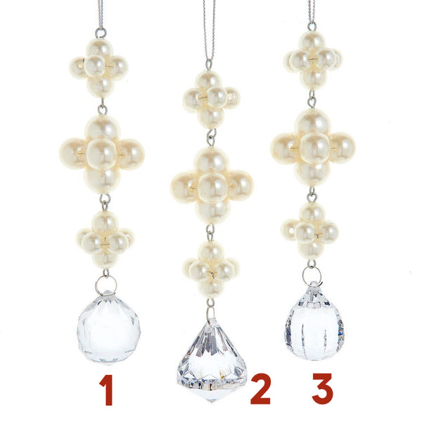 Ready to Ship Pearl Dangle Ornaments