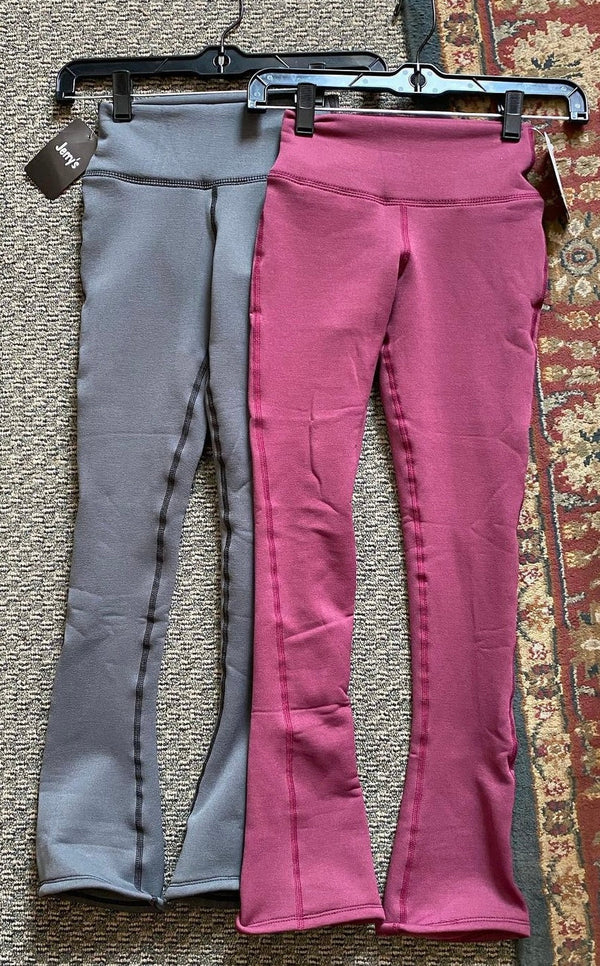 Jerry's Ready to Ship High Waist Fleece Skating Pants - Wine